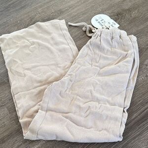 Tan Knit Pants